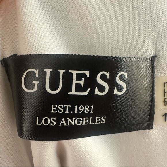 GUESS size 12 strapless black and white dress - Picture 6 of 9